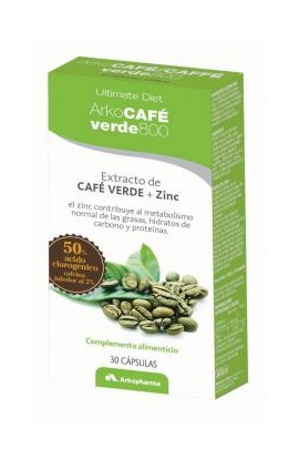 CAFE VERDE -800  30 CAPS